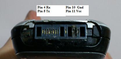 Sony Ericsson K700i pins output